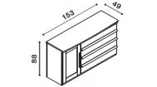 Komoda P3DZ