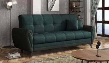 Pohovka Kira tyrkysová, v dekore