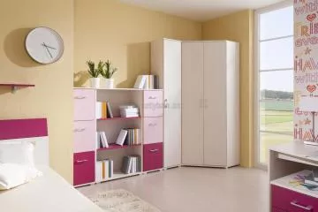 Rohový policový šatník Funky typ 12