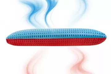 Vankúš Nubes DuoEffect - chladivý aj hrejivý komfort v jednom