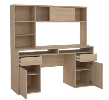 Písací stôl Felix 481/02, jackson hickory, detail