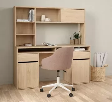 Písací stôl Felix 481/02, jackson hickory, v interiéri