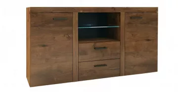 Komoda Rizo 2D2S, dub lefkas