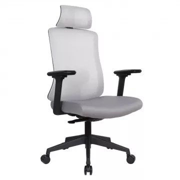 Kancelárske kreslo Rosano - šedé