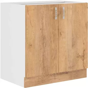 Spodná kuchynská skrinka Sally 80-d-2f-bb, dub lefkas