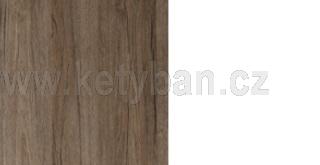 Dub san remo rustic/biela arctic