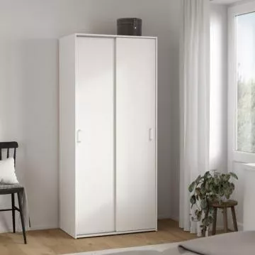 Skriňa Sid 388, biela, v interiéri