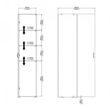 Skri�a Sid 404 rozmery