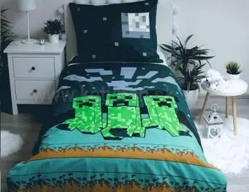 Bavlnen oblieky Minecraft Sssleep Tight
