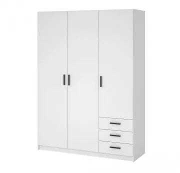 Šatníková skriňa Spike 085 biela