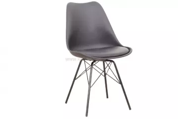 Jedálenská stolička Tamora čierna
