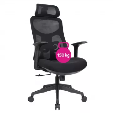 Kancelárske kreslo Sulivan - čierna