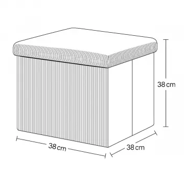 Taburet s lonm priestorom TAB-471