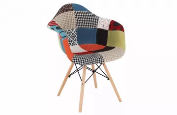 Kreslo Tobo new patchwork/buk