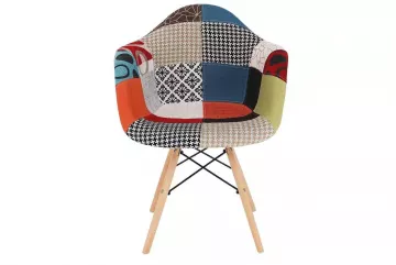 Kreslo Tobo new patchwork/buk