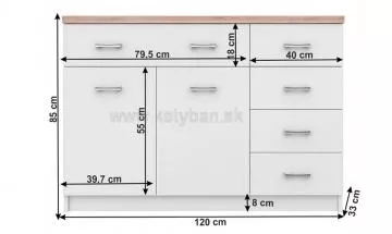 Komoda TopTech typ 08