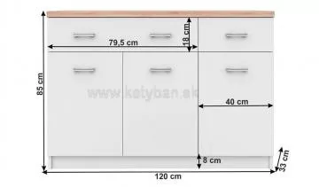 Komoda TopTech typ 07