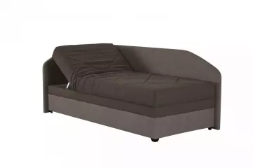 Válenda s čelami Torino, ľavá, hnedá, polohovanie