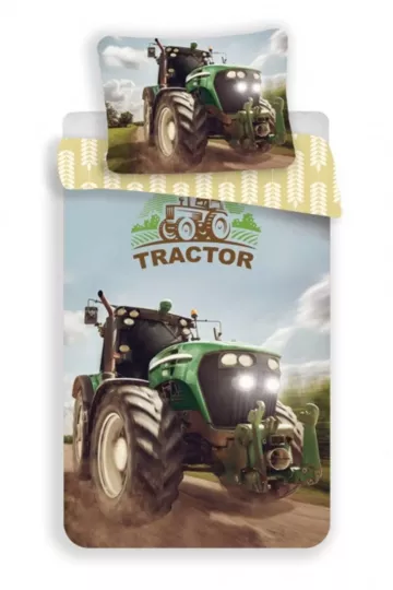 Bavlnené obliečky Traktor