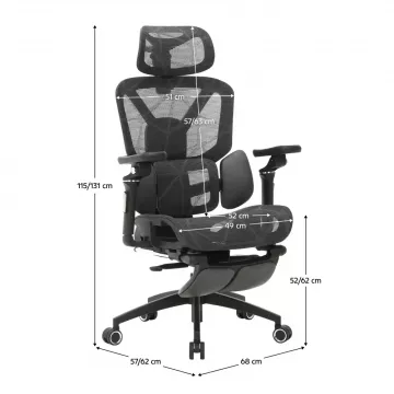 Kancelárske kreslo Vilmer