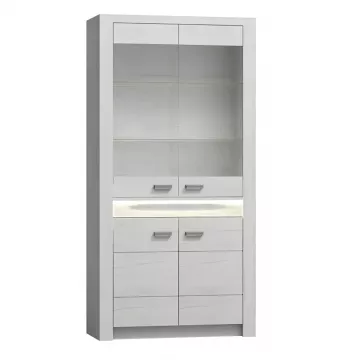 Priestranná vitrína INFINITY - jaseň biely