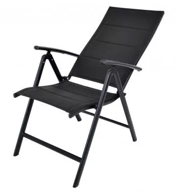 Z�hradn� polohovacie kreslo ZWC-235 - �ierne