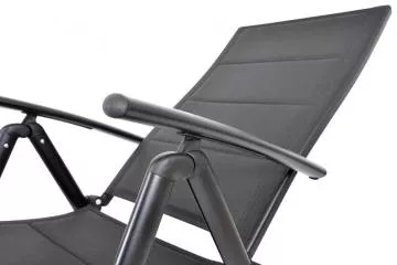 Z�hradn� polohovacie kreslo ZWC-235 - �ierne