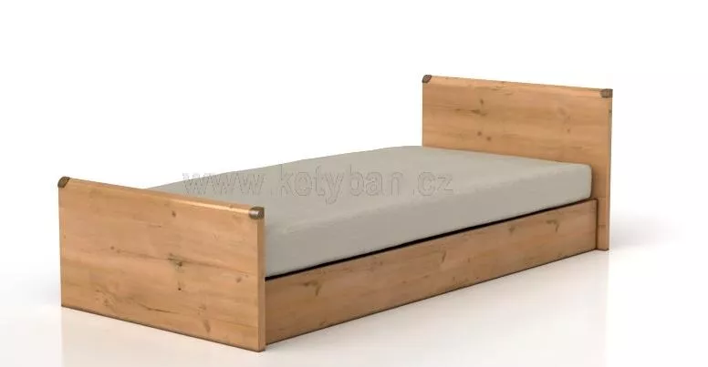 Drevenná posteĺ JLOZ90 borovica antická