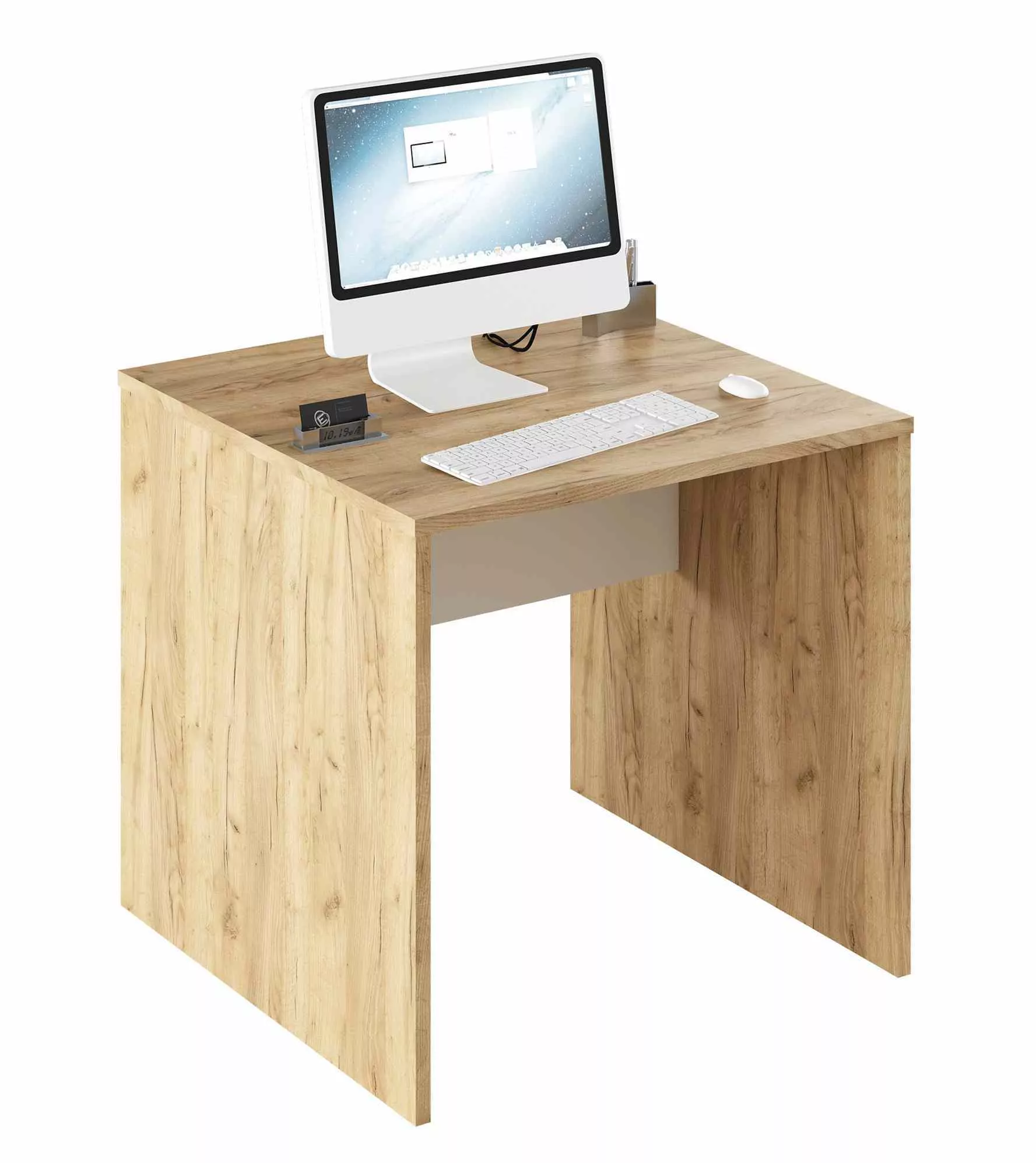 kancelársky stôl RIOMA typ 17 dub artisan/biela