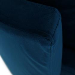 Velvet látka Barva čalounění: Oděruodolnost textilie podle testu Martindale: 80 000 oděrek

Materiál nohy: borovicové dřevo- černé