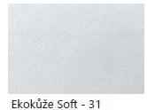 Eko koa s jemnou truktrou povrchu. Zloenie vrchn as 100% polyuretn, podklad 75% polyester a 25% bavlna, 400 g / m2. Odolnos 50 000 Martindale. Extrmne vysok stlofarebnos.